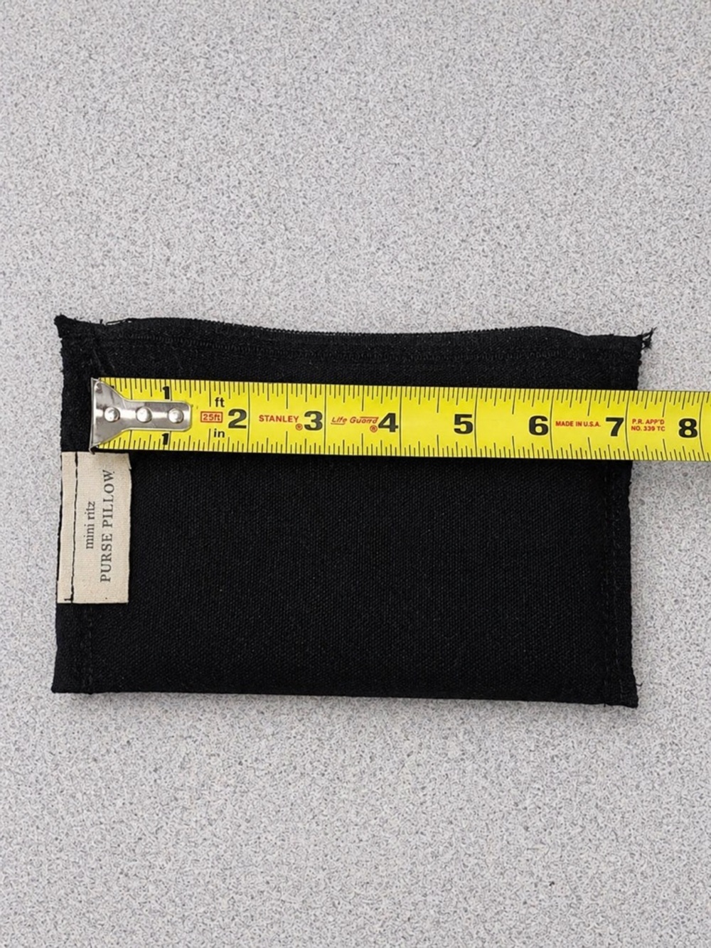 Custom Made Small Black Canvas Purse Pillow Bundle - Brand New!!! - Picture 5 of 6